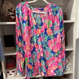 Lilly Pulitzer Colorful Floral Dress